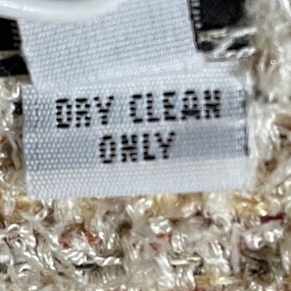 Vintage Susan Hayes Tweed Button-Up Jacket Size S Wool & Acrylic Blend Neutral S - Picture 6 of 6